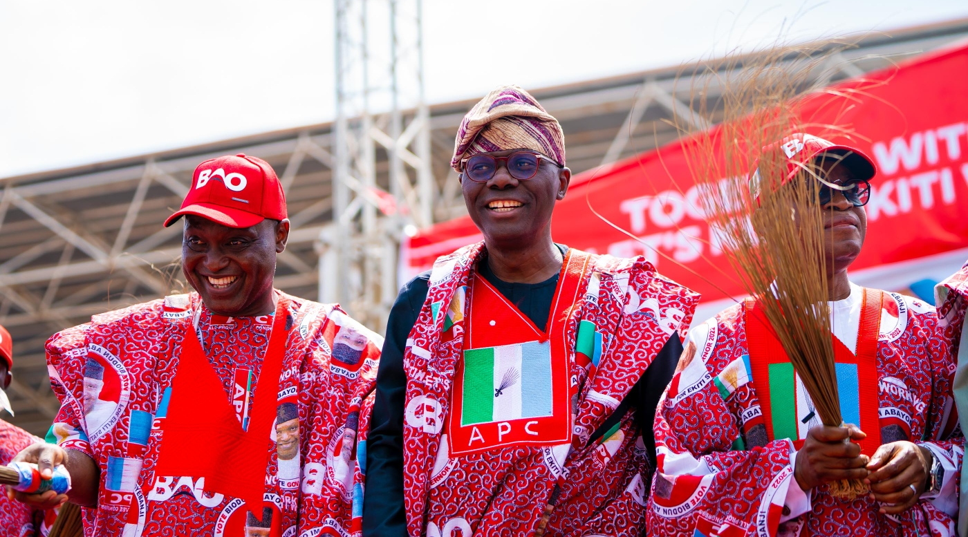 EKITI GUBER: TINUBU, SANWO-OLU, 13 GOVS DRUM SUPPORT FOR APC CANDIDATE